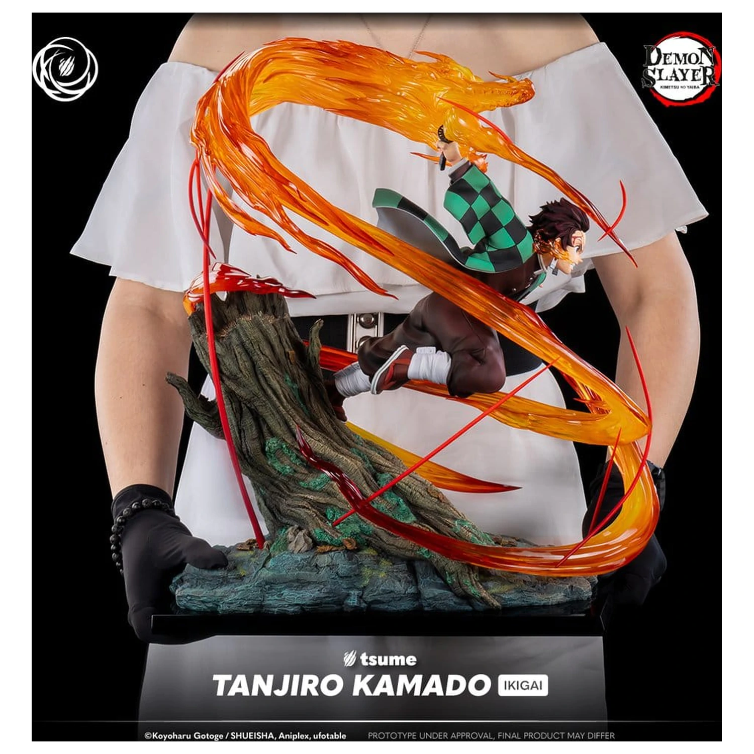 Demon Slayer IKIGAI Figure 1/6 Tanjiro Kamado 44 cm product photo