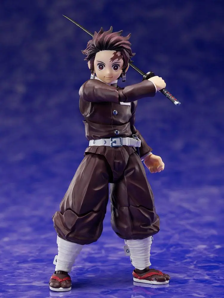 Demon Slayer: Kimetsu no Yaiba Action Figure 1/12 Tanjiro Kamado 14 cm product photo
