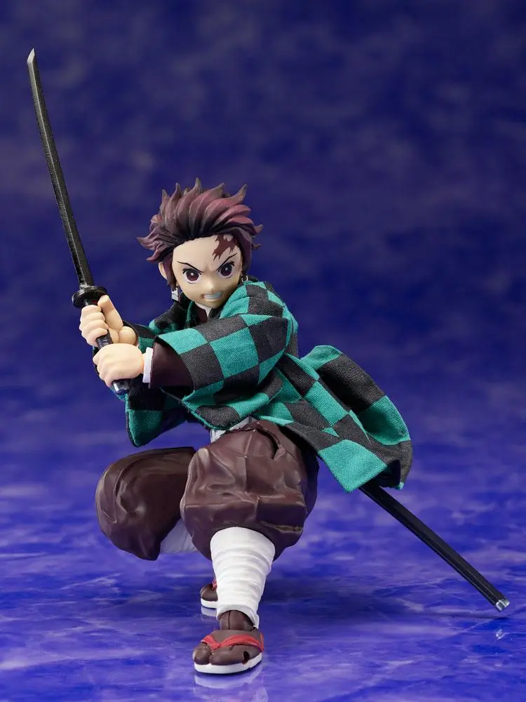 Demon Slayer: Kimetsu no Yaiba Action Figure 1/12 Tanjiro Kamado 14 cm product photo