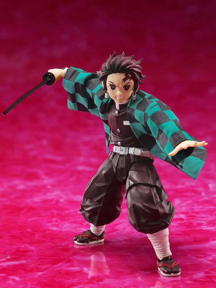 Demon Slayer: Kimetsu no Yaiba Action Figure 1/12 Tanjiro Kamado 14 cm product photo