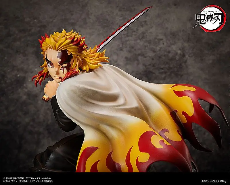 Demon Slayer: Kimetsu no Yaiba Statue 1/4 Kyojuro Rengoku 42 cm product photo