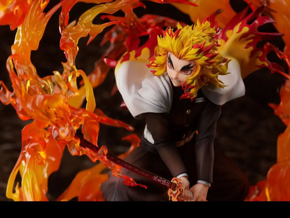 Demon Slayer: Kimetsu no Yaiba Statue 1/8 Kyojuro Rengoku 26 cm product photo
