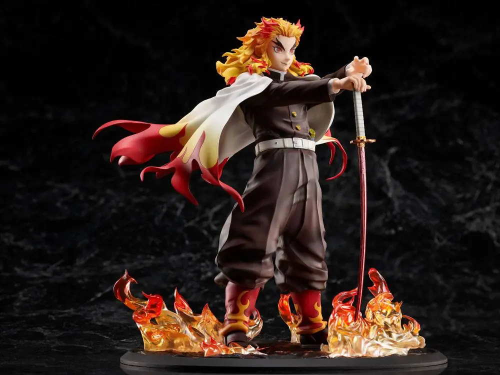 Demon Slayer: Kimetsu no Yaiba Statue 1/8 Mugen Train Kyojuro Rengoku 20 cm product photo