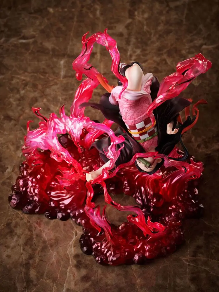 Demon Slayer: Kimetsu no Yaiba Statue 1/8 Nezuko Kamado Exploding Blood 20 cm product photo
