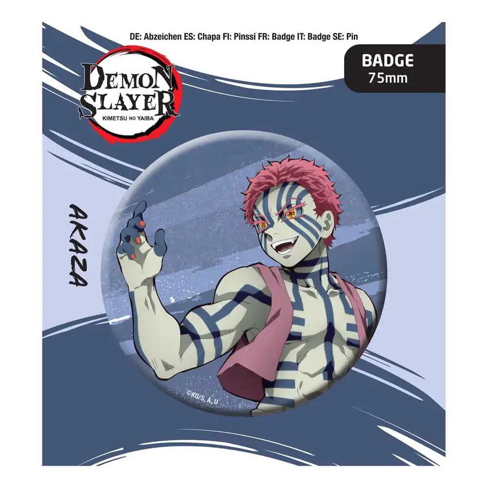 Demon Slayer: Kimetsu no Yaiba Pin Badge Akaza product photo