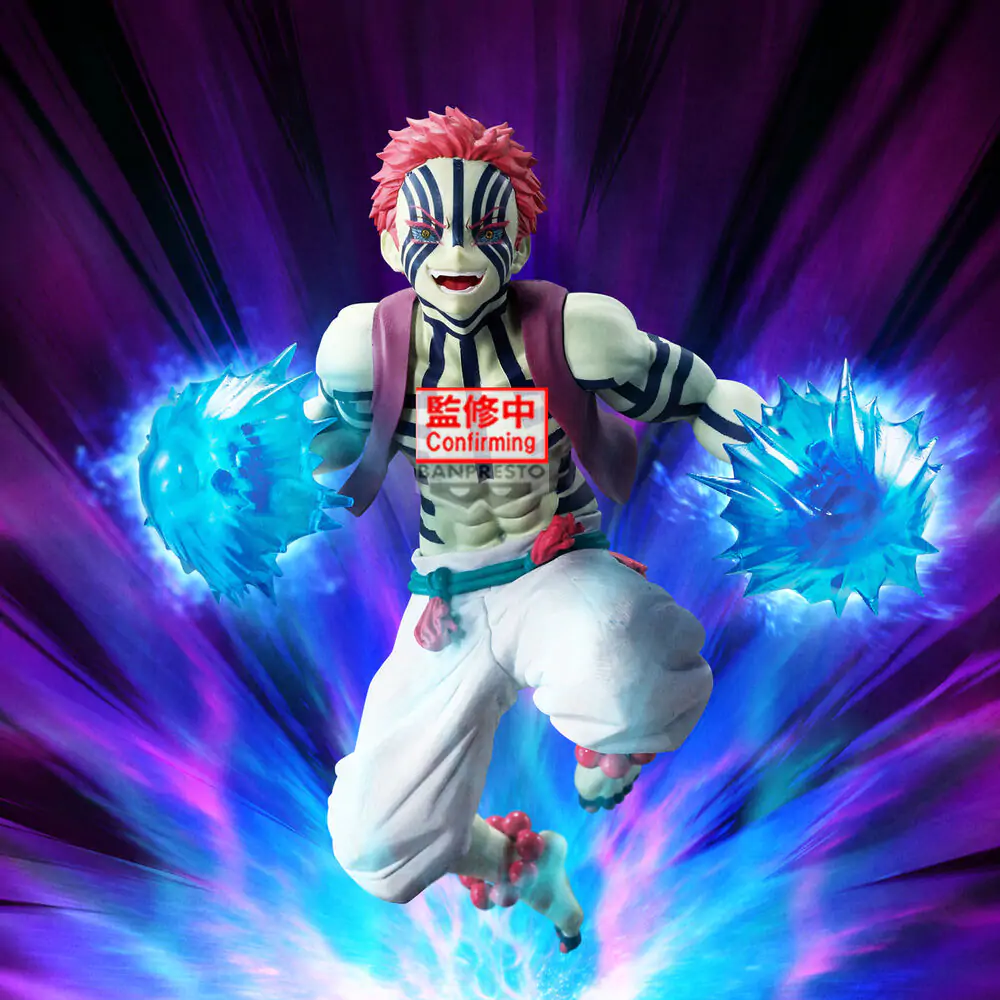 Demon Slayer Kimetsu no Yaiba Akaza Vibration Stars figure 16cm product photo