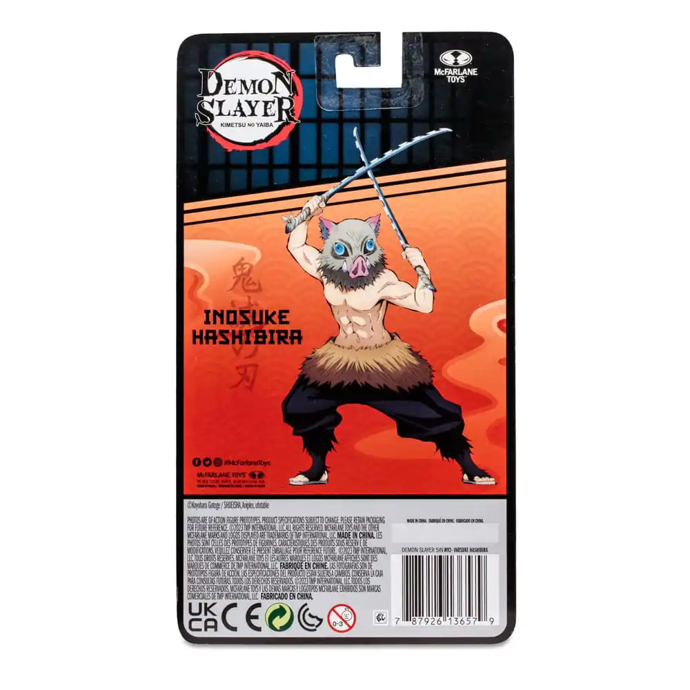 Demon Slayer: Kimetsu no Yaiba Action Figure Hashibira Inosuke 13 cm termékfotó