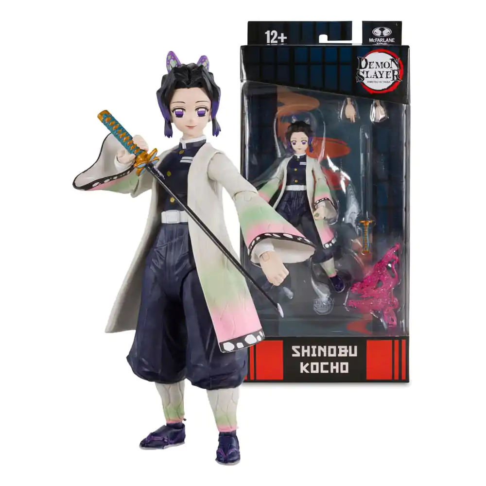 Demon Slayer: Kimetsu no Yaiba Action Figure Shinobu Kocho 18 cm termékfotó