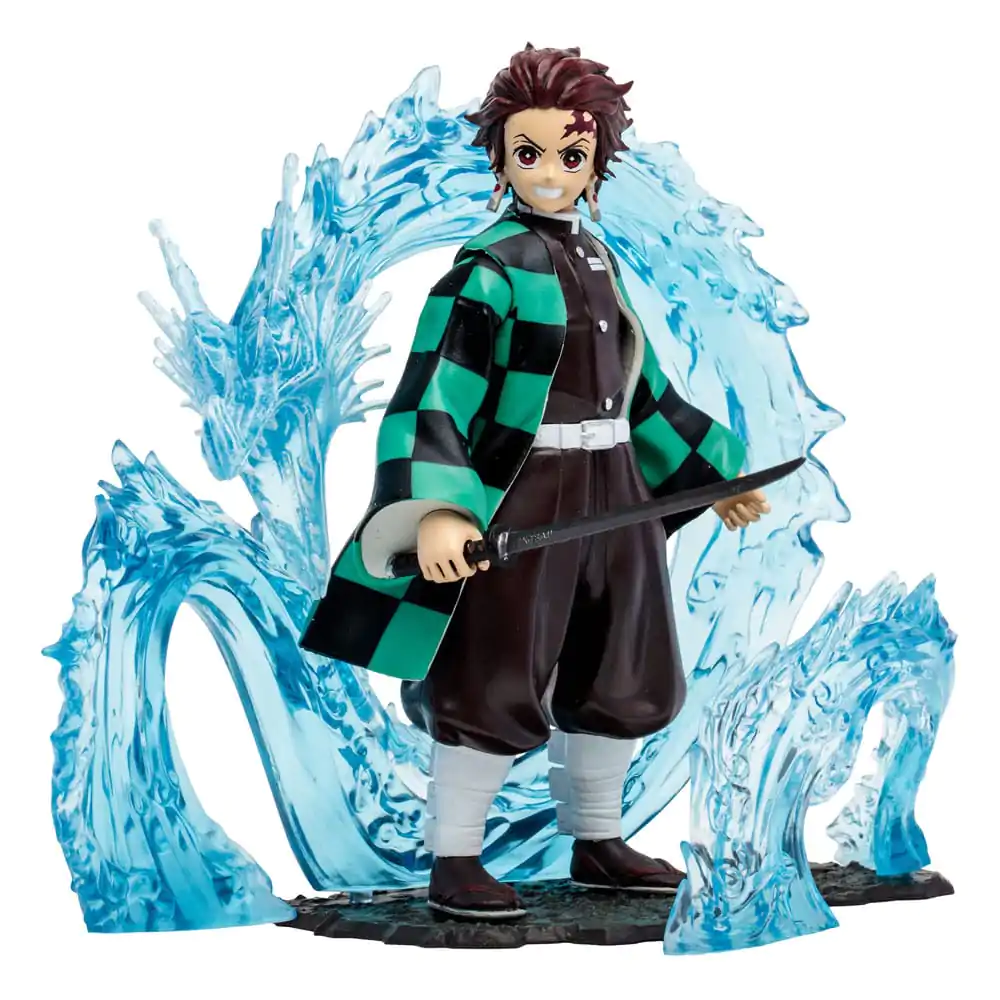 Demon Slayer: Kimetsu no Yaiba Action Figure Tanjiro Water Dragon 13 cm termékfotó