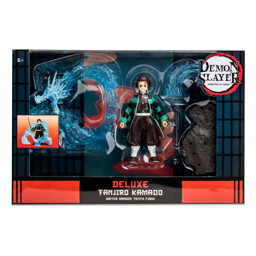 Demon Slayer: Kimetsu no Yaiba Action Figure Tanjiro Water Dragon 13 cm termékfotó