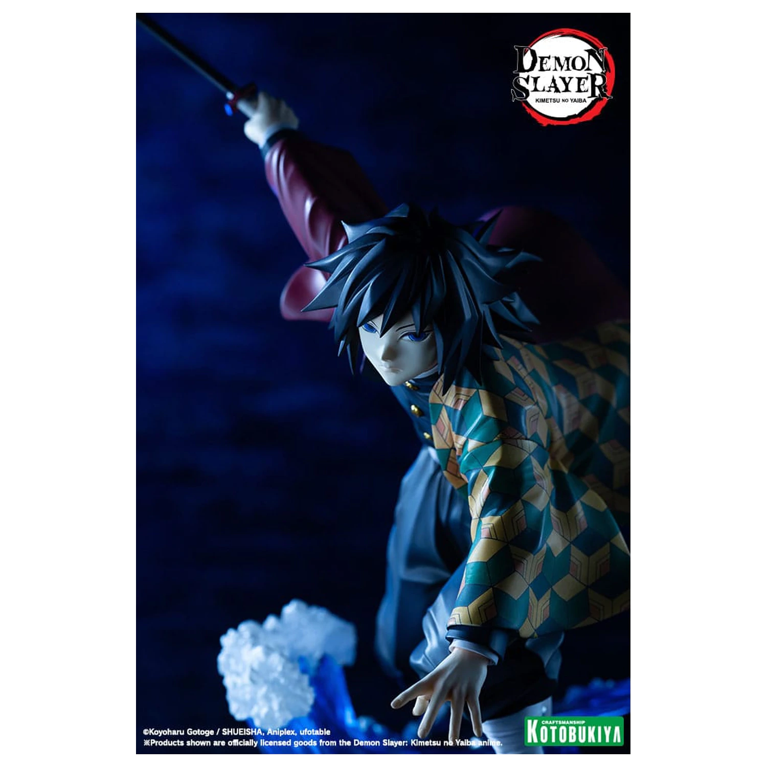 Demon Slayer: Kimetsu no Yaiba ARTFXJ Statue 1/8 Giyu Tomioka 21 cm       product photo