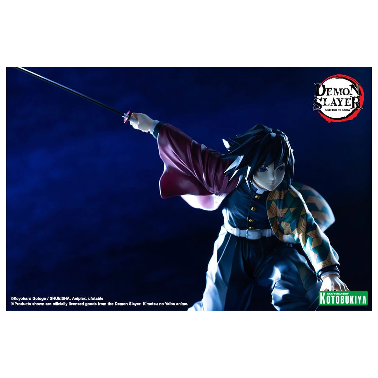 Demon Slayer: Kimetsu no Yaiba ARTFXJ Statue 1/8 Giyu Tomioka 21 cm       product photo