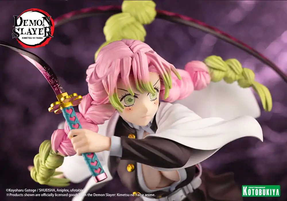 Demon Slayer: Kimetsu no Yaiba ARTFXJ Statue 1/8 Mitsuri Kanroji Bonus Edition 25 cm product photo