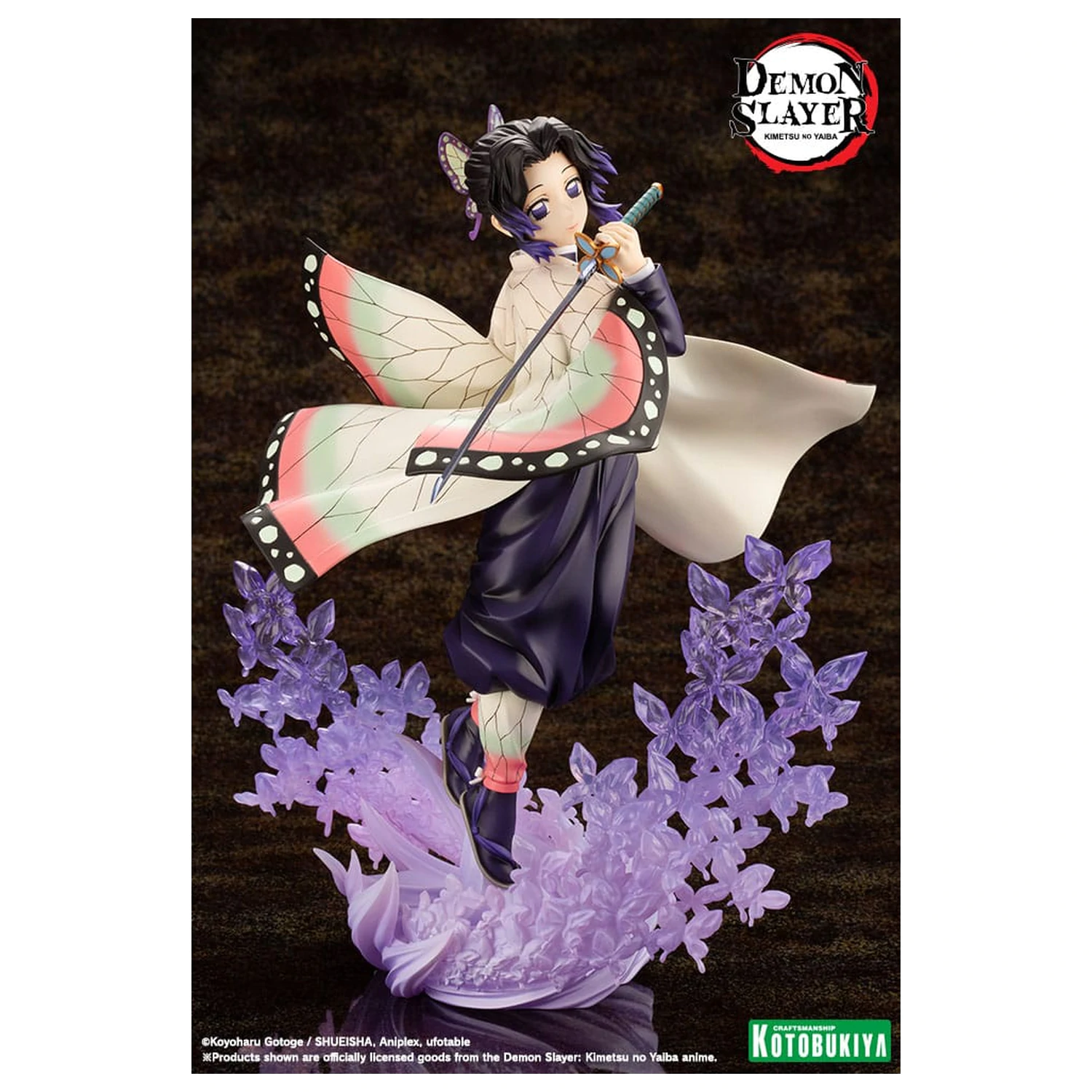 Demon Slayer: Kimetsu no Yaiba ARTFXJ Statue 1/8 Shinobu Kocho 25 cm          product photo