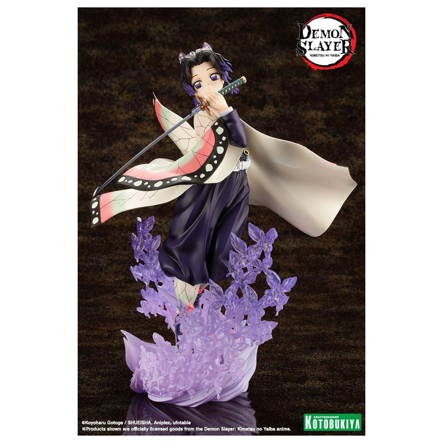 Demon Slayer: Kimetsu no Yaiba ARTFXJ Statue 1/8 Shinobu Kocho 25 cm          product photo