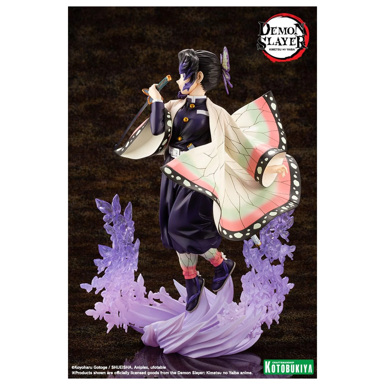 Demon Slayer: Kimetsu no Yaiba ARTFXJ Statue 1/8 Shinobu Kocho 25 cm          product photo