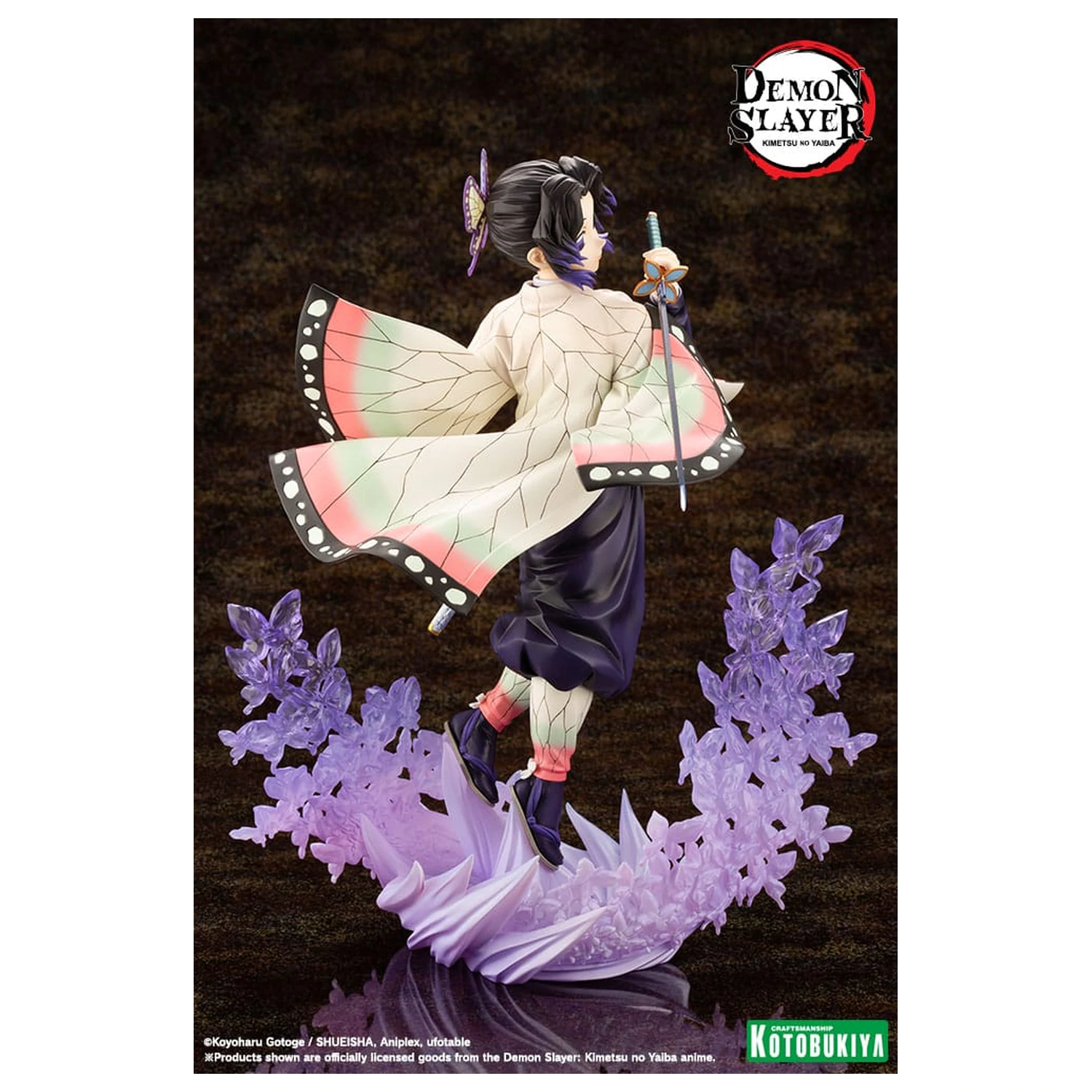 Demon Slayer: Kimetsu no Yaiba ARTFXJ Statue 1/8 Shinobu Kocho 25 cm          product photo