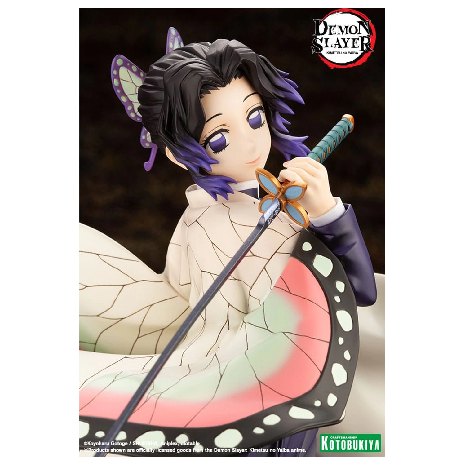 Demon Slayer: Kimetsu no Yaiba ARTFXJ Statue 1/8 Shinobu Kocho 25 cm          product photo