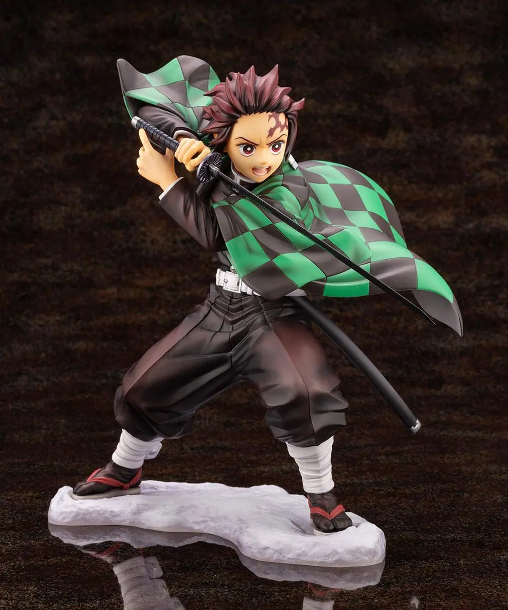 Demon Slayer: Kimetsu no Yaiba ARTFXJ Statue 1/8 Tanjiro Kamado 18 cm product photo