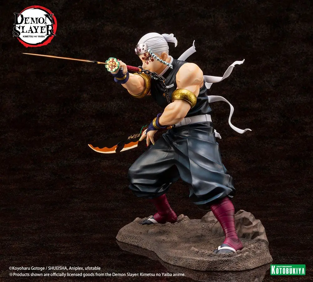 Demon Slayer: Kimetsu no Yaiba ARTFXJ Statue 1/8 Tengen Uzui Bonus Edition 23 cm product photo