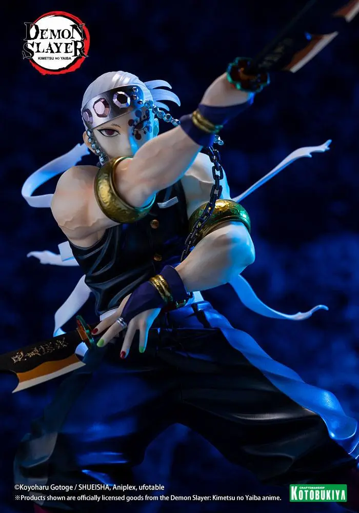 Demon Slayer: Kimetsu no Yaiba ARTFXJ Statue 1/8 Tengen Uzui Bonus Edition 23 cm product photo