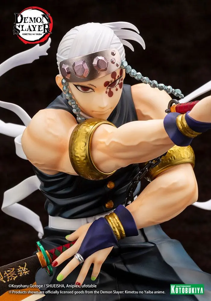 Demon Slayer: Kimetsu no Yaiba ARTFXJ Statue 1/8 Tengen Uzui Bonus Edition 23 cm product photo
