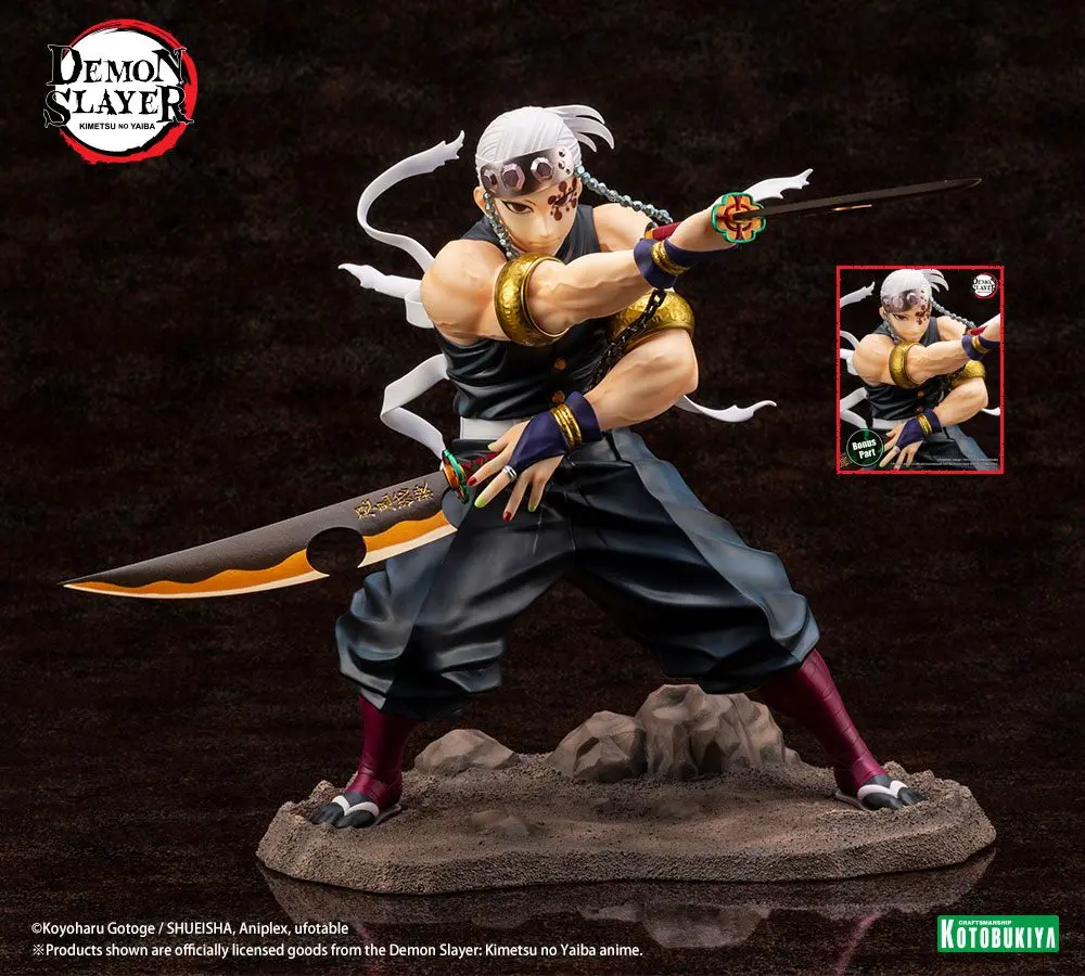 Demon Slayer: Kimetsu no Yaiba ARTFXJ Statue 1/8 Tengen Uzui Bonus Edition 23 cm product photo