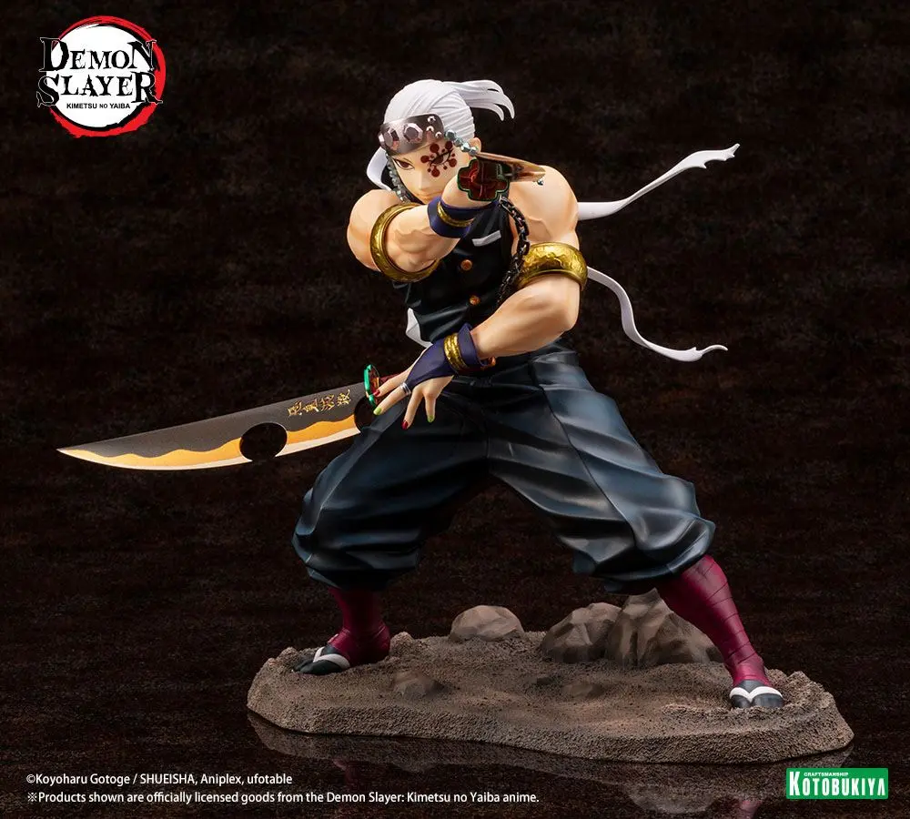 Demon Slayer: Kimetsu no Yaiba ARTFXJ Statue 1/8 Tengen Uzui Bonus Edition 23 cm product photo