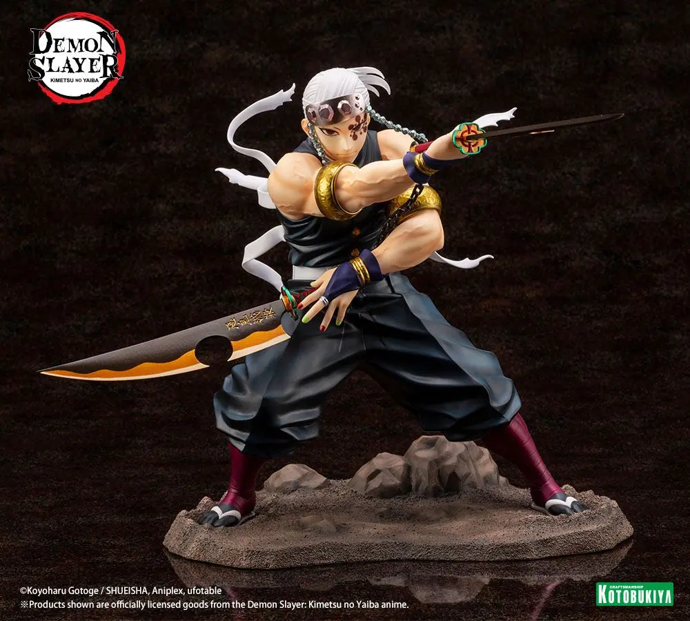 Demon Slayer: Kimetsu no Yaiba ARTFXJ Statue 1/8 Tengen Uzui Bonus Edition 23 cm product photo