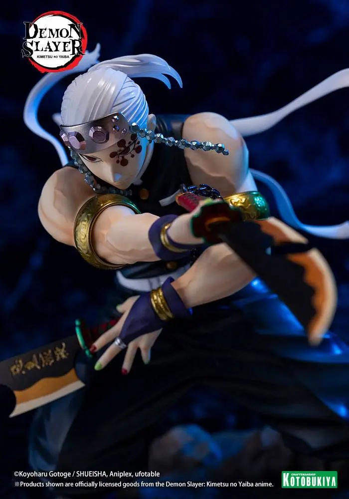 Demon Slayer: Kimetsu no Yaiba ARTFXJ Statue 1/8 Tengen Uzui Bonus Edition 23 cm product photo