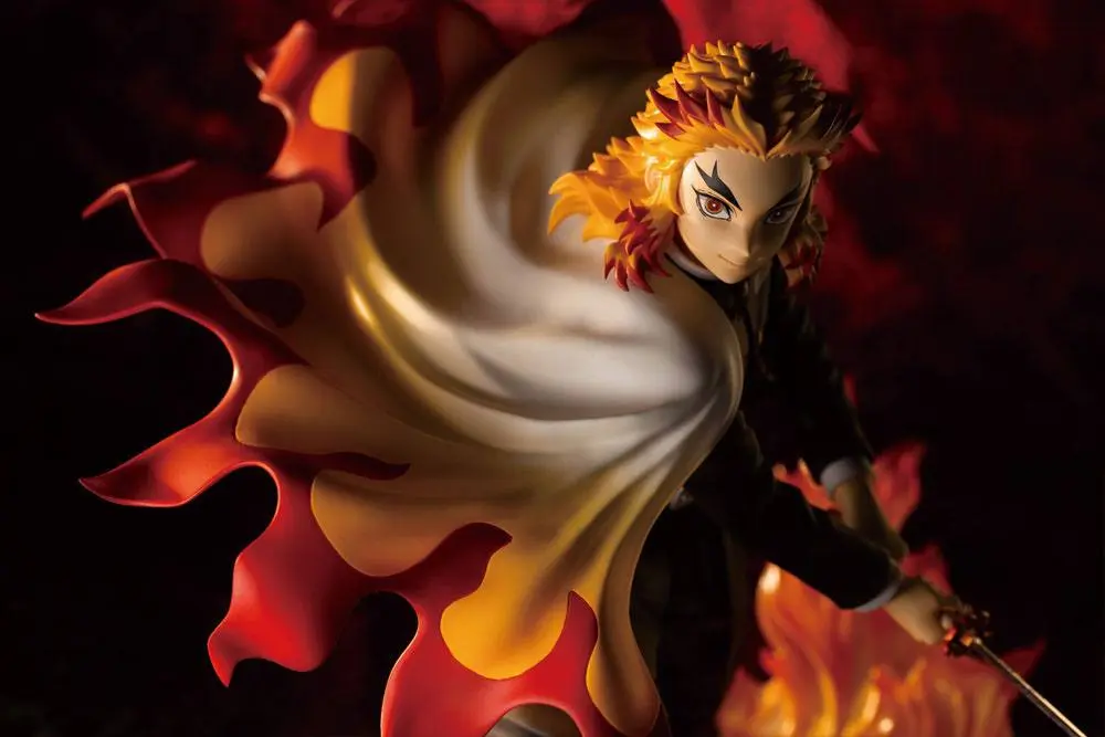 Demon Slayer: Kimetsu no Yaiba ARTFXJ Statue 1/8 Kyojuro Rengoku Bonus Edition 22 cm product photo