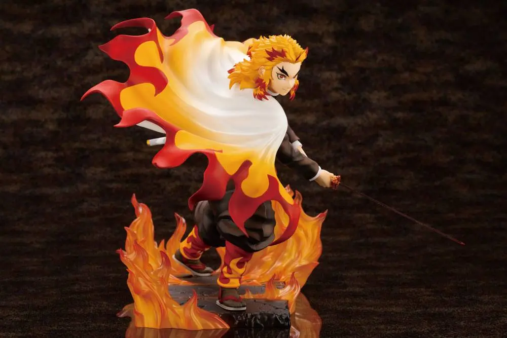Demon Slayer: Kimetsu no Yaiba ARTFXJ Statue 1/8 Kyojuro Rengoku Bonus Edition 22 cm product photo