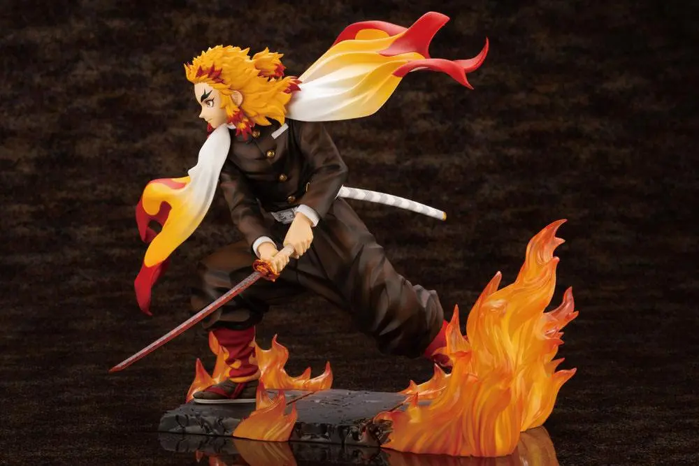 Demon Slayer: Kimetsu no Yaiba ARTFXJ Statue 1/8 Kyojuro Rengoku Bonus Edition 22 cm product photo