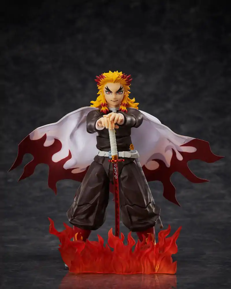 Demon Slayer: Kimetsu no Yaiba BUZZmod Action Figure 1/12 Kyojuro Rengoku 14 cm product photo