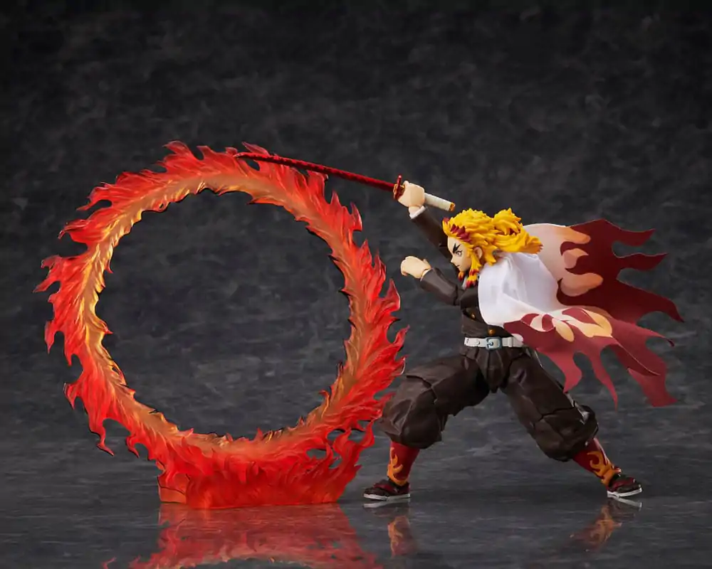 Demon Slayer: Kimetsu no Yaiba BUZZmod Action Figure 1/12 Kyojuro Rengoku 14 cm product photo
