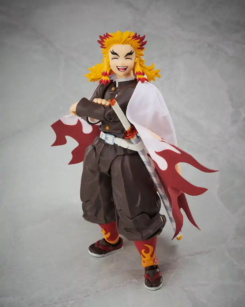 Demon Slayer: Kimetsu no Yaiba BUZZmod Action Figure 1/12 Kyojuro Rengoku 14 cm product photo