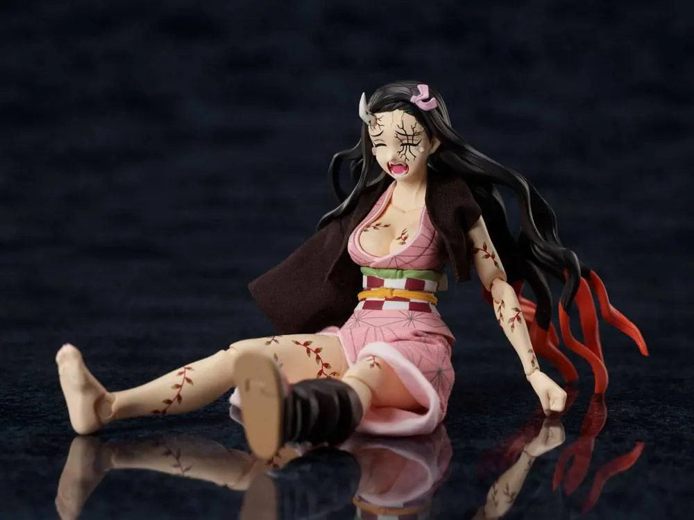 Demon Slayer: Kimetsu no Yaiba BUZZmod Action Figure 1/12 Nezuko Kamado Demon Advancing Ver. 15 cm product photo