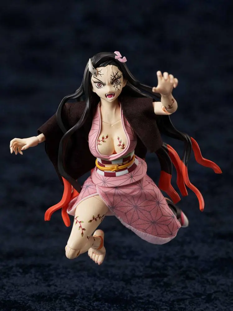Demon Slayer: Kimetsu no Yaiba BUZZmod Action Figure 1/12 Nezuko Kamado Demon Advancing Ver. 15 cm product photo
