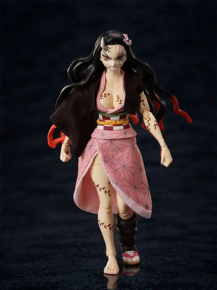 Demon Slayer: Kimetsu no Yaiba BUZZmod Action Figure 1/12 Nezuko Kamado Demon Advancing Ver. 15 cm product photo