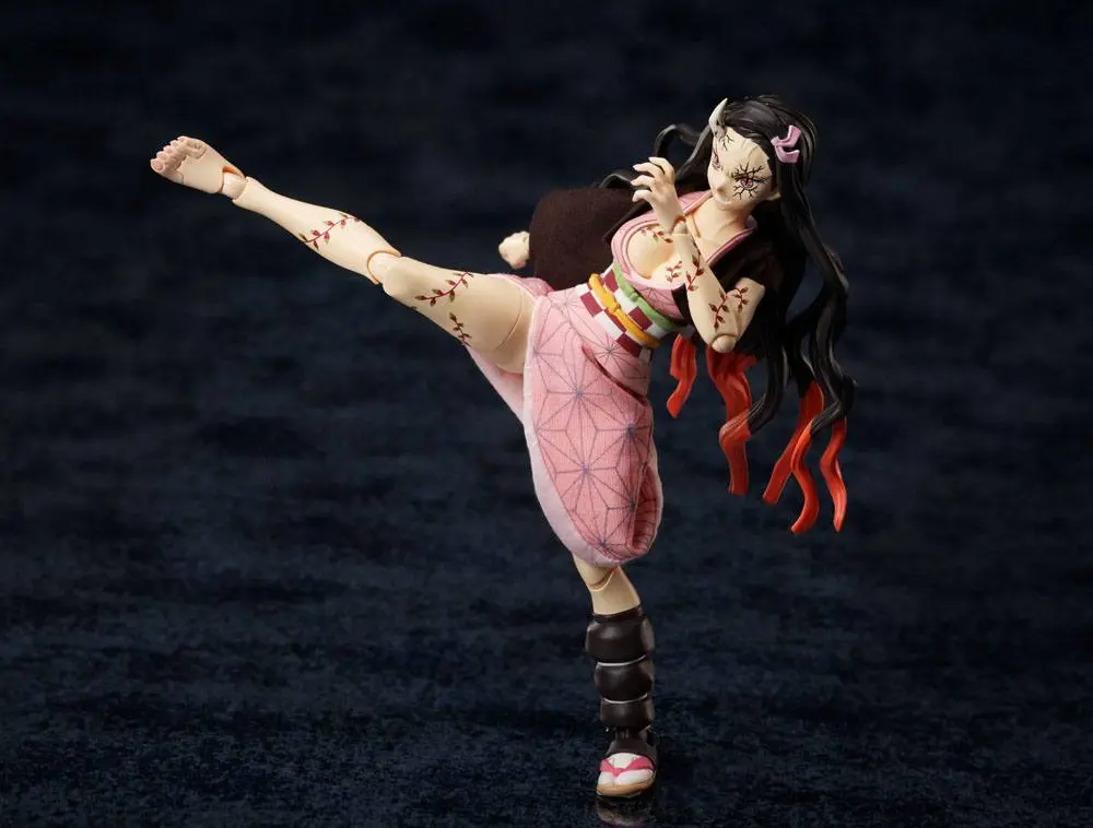 Demon Slayer: Kimetsu no Yaiba BUZZmod Action Figure 1/12 Nezuko Kamado Demon Advancing Ver. 15 cm product photo