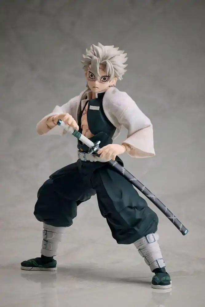 Demon Slayer: Kimetsu no Yaiba BUZZmod Action Figure 1/12 Sanemi Shinazugawa 15 cm product photo