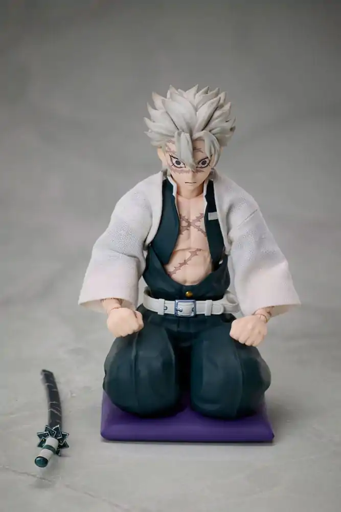 Demon Slayer: Kimetsu no Yaiba BUZZmod Action Figure 1/12 Sanemi Shinazugawa 15 cm product photo