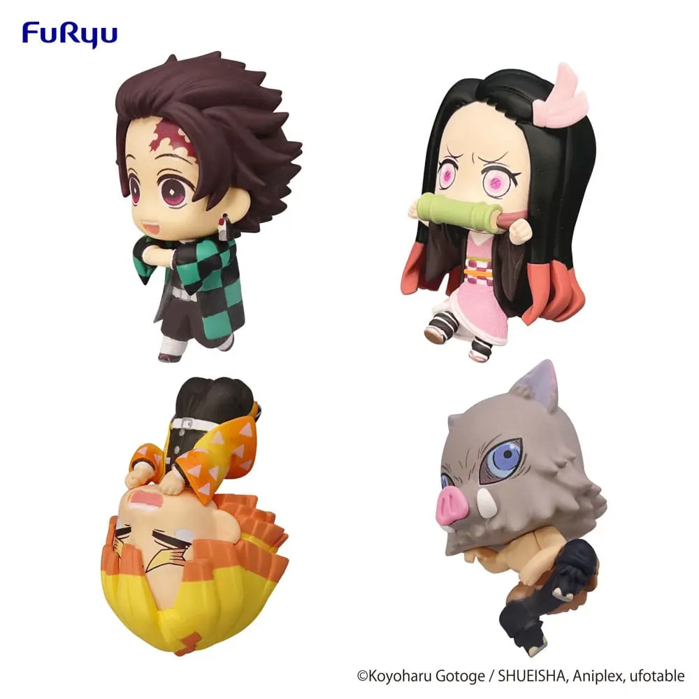 Demon Slayer: Kimetsu no Yaiba Chokotto Hikkake PVC Statues Petit 1 4 cm product photo
