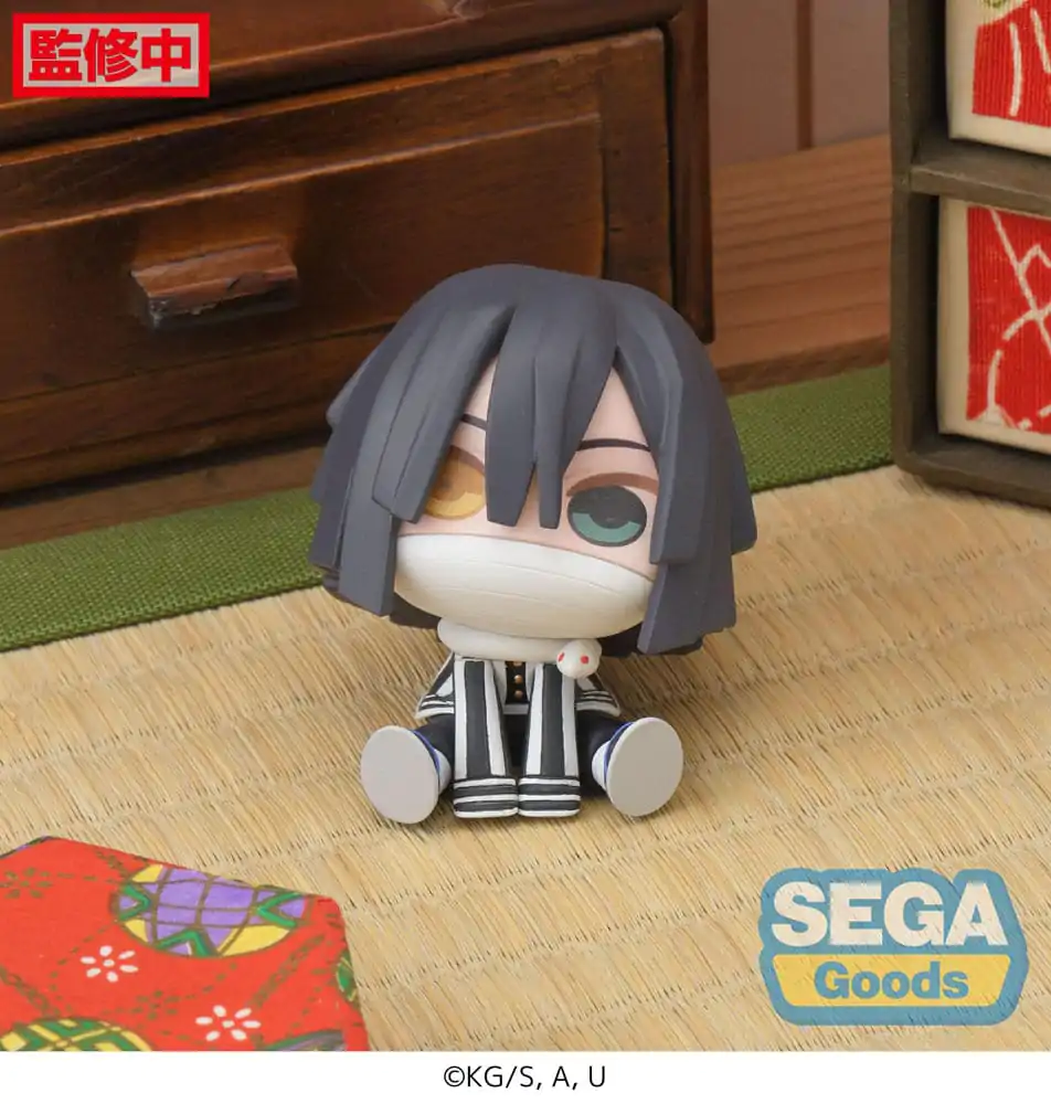 Demon Slayer: Kimetsu no Yaiba Chubby Collection PVC Statue Mitsuri Kanroji &amp; Obanai Iguro (EX) 6 cm product photo