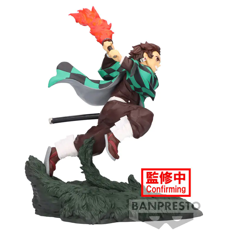 Demon Slayer Kimetsu no Yaiba Combination Battle Tanjiro Kamado figure 9cm product photo