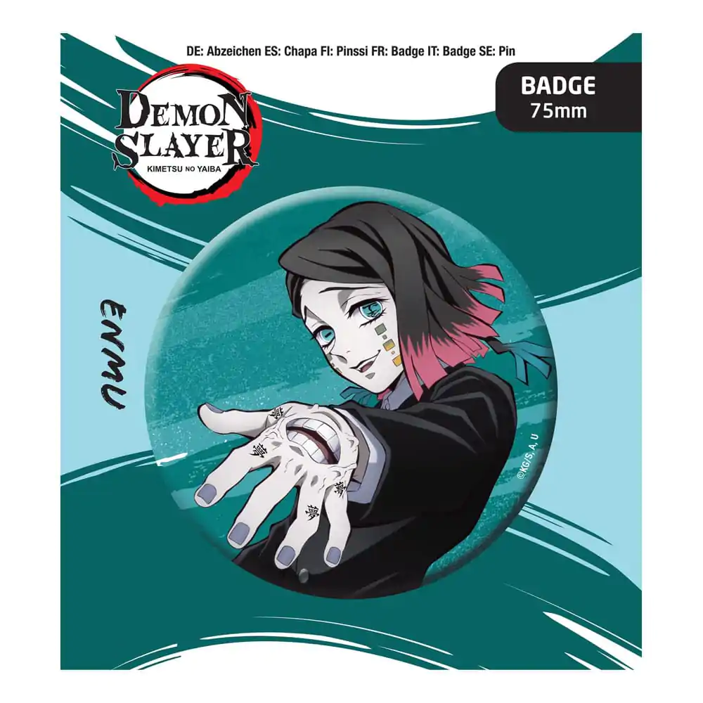 Demon Slayer: Kimetsu no Yaiba Pin Badge Enmu termékfotó