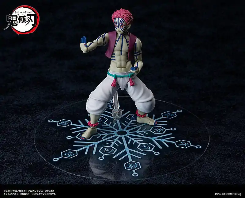 Demon Slayer: Kimetsu no Yaiba Figma Action Figure Akaza 15 cm product photo