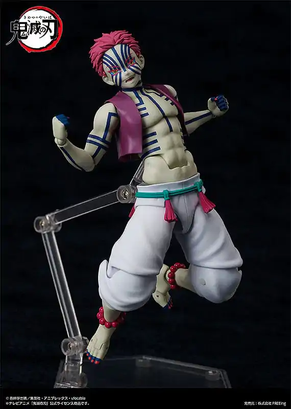 Demon Slayer: Kimetsu no Yaiba Figma Action Figure Akaza 15 cm product photo