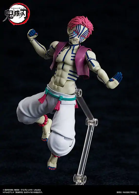 Demon Slayer: Kimetsu no Yaiba Figma Action Figure Akaza 15 cm product photo