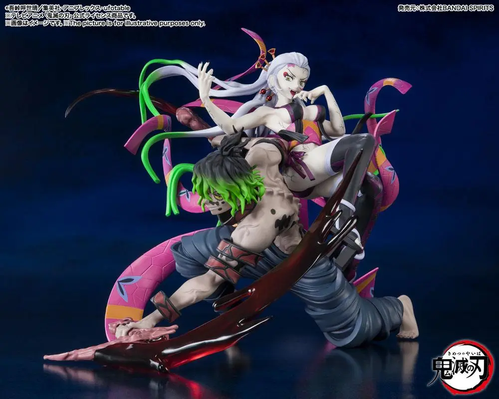 Demon Slayer: Kimetsu no Yaiba FiguartsZERO PVC Statue Daki &amp; Gyutaro 20 cm product photo
